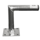 Wandhalter Aluminium 50 mm Durchmesser, Wandabstand ca. 25 cm