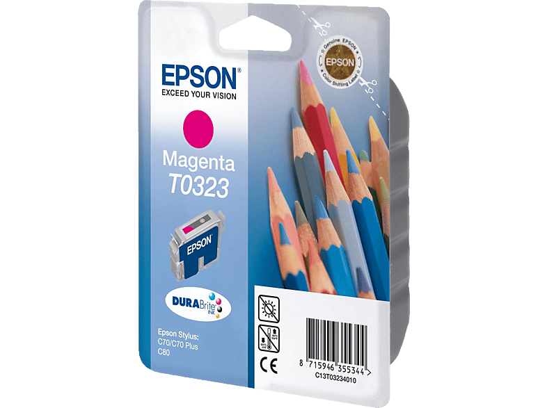 EPSON Original Magenta (C13T03234010) Tintenpatrone
