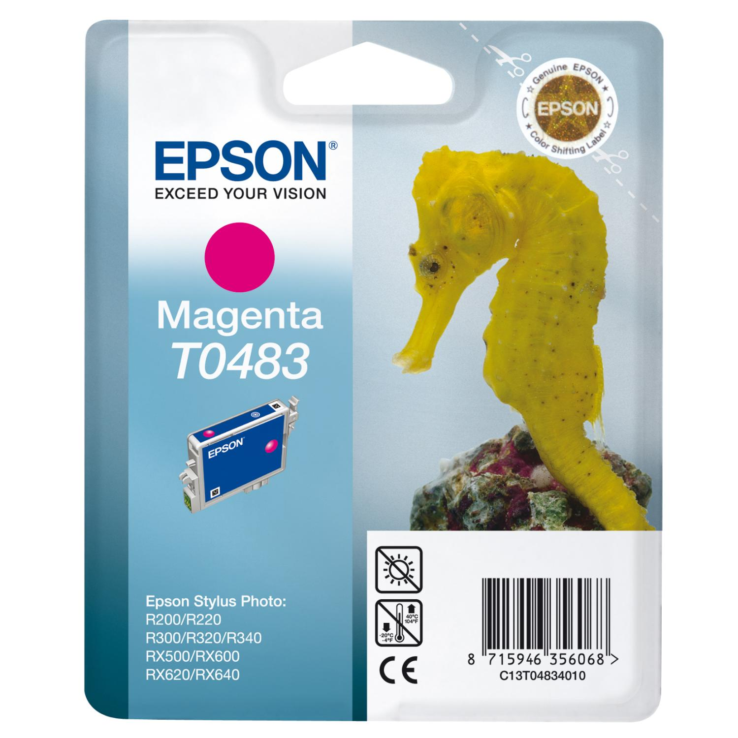 EPSON Original Tintenpatrone Magenta (C13T04834010)