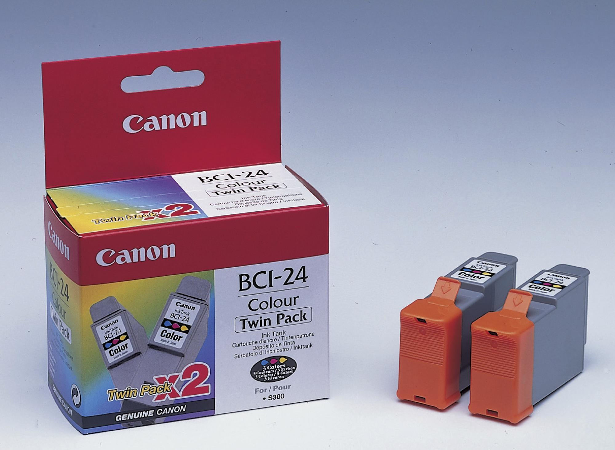 CANON BCI-24C Mavi-Kırmızı-Sarı Kartuş