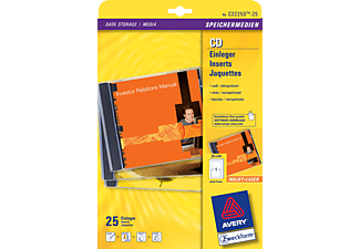 AVERY ZWECKFORM Livret CD, 151 x 118 mm - Papier CD (Blanc)