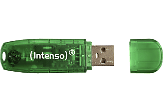 INTENSO Rainbow Line - USB-Stick  (8 GB, Grün)