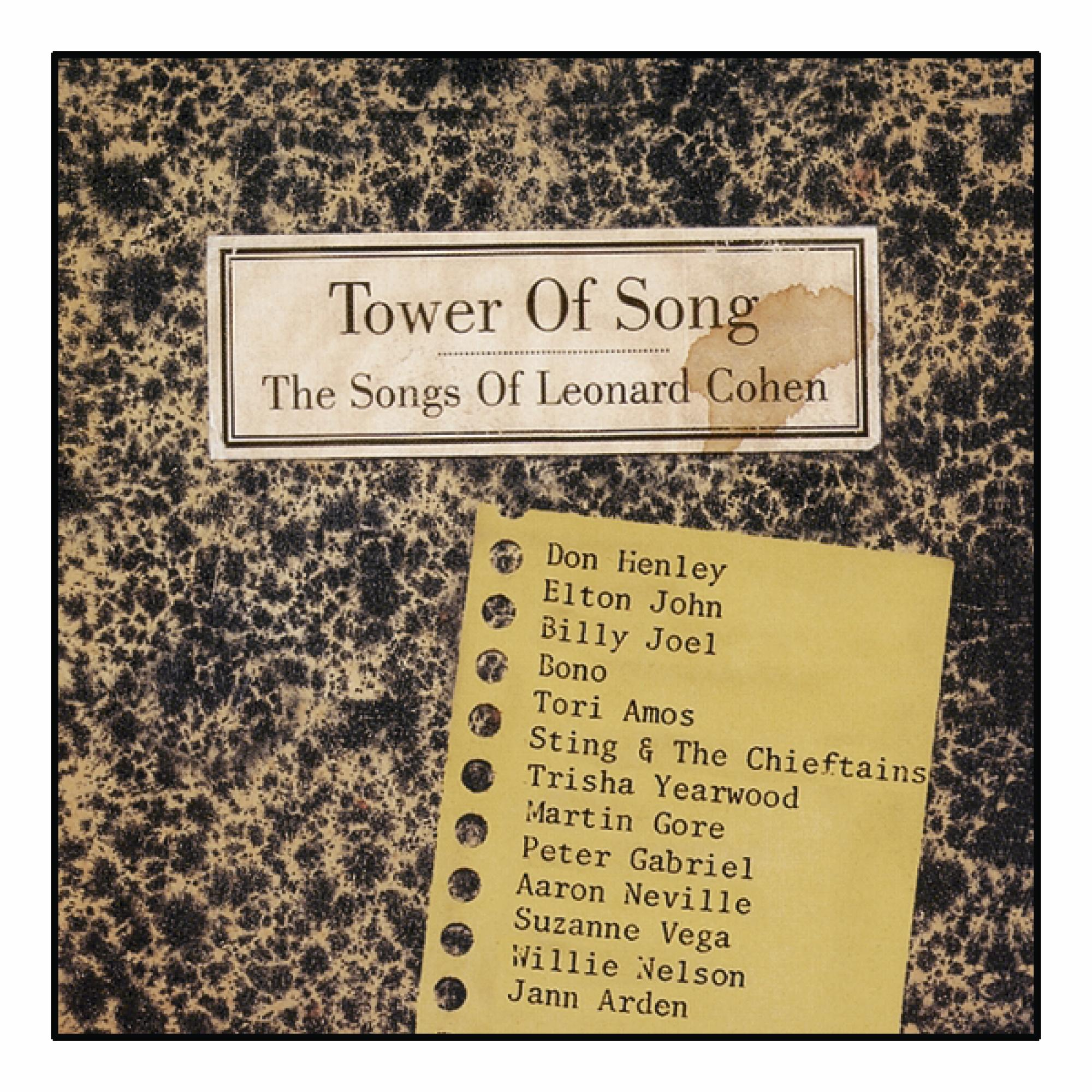 Albumhoes: 'Tower of Song'. Lijst van artiesten: Don Henley, Elton John, Billy Joel, Bono en meer.